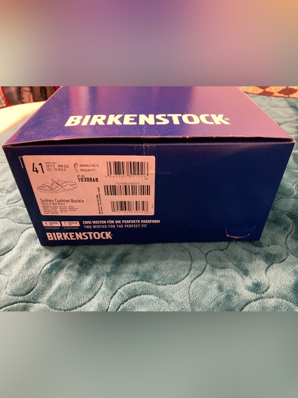 Magical Mermaid Birkenstock- NWT - Picture 8 of 9